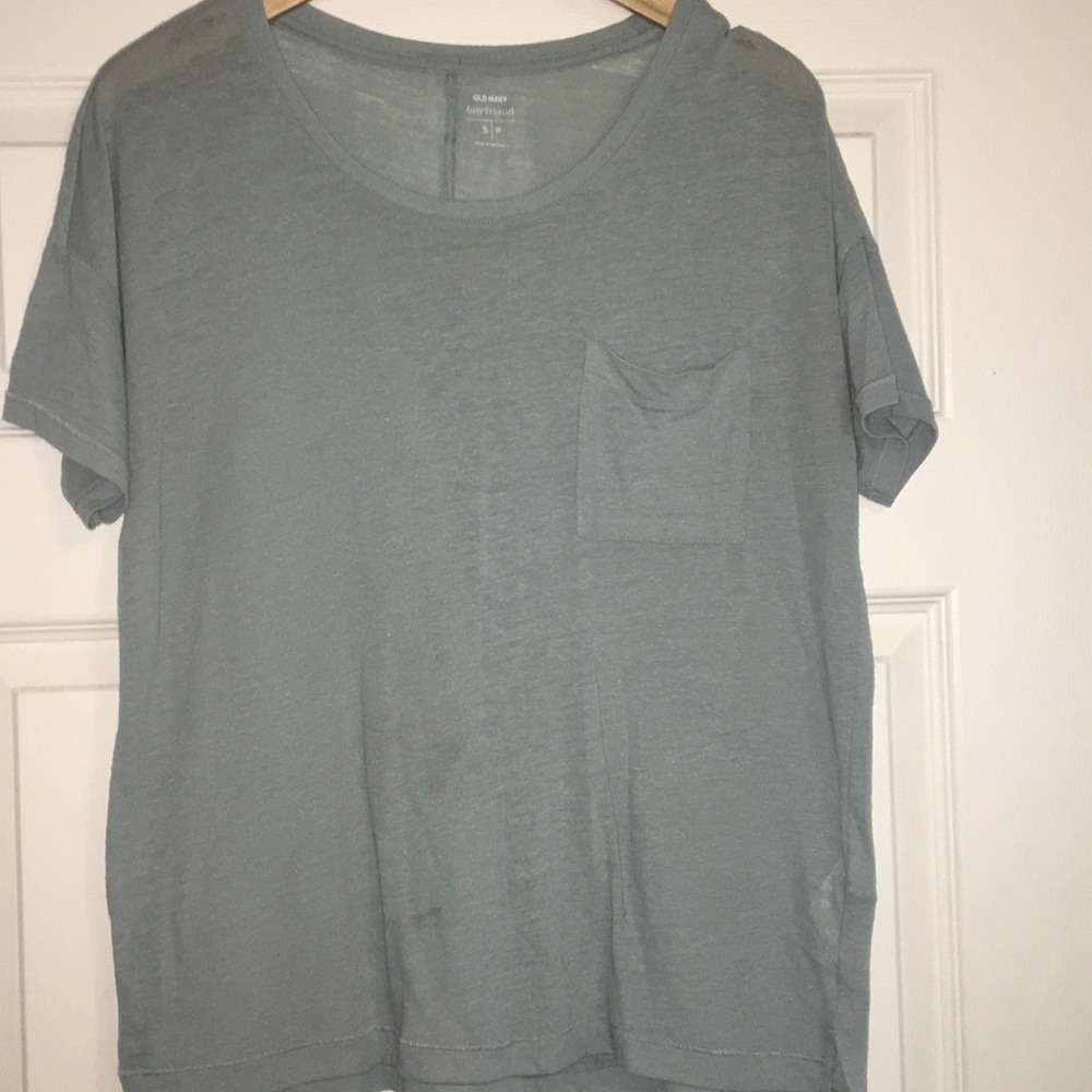 old navy boyfriend style shirt